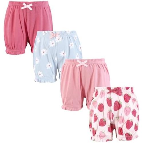 Hudson Baby Baby Shorts Bottoms 4-Pack