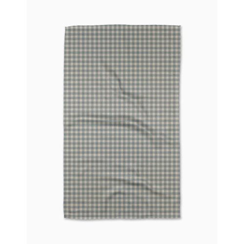 Geometry - Tidepool Check Tea Towel