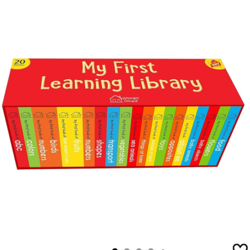My First Complete Learning Library: Boxset of 20 Board Books I Perfect Gift Set for Toddlers I Ages 0 to 5