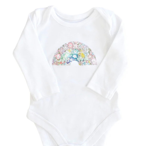 Liberty of London Rainbow Long Sleeve Bodysuit - My Little Shop UK | Maisonette