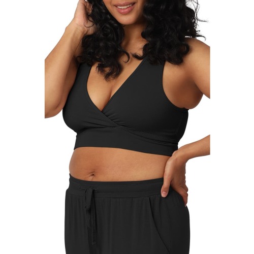 French Terry Racerback Nursing & Sleep Bra - Fits Sizes 30B-46D