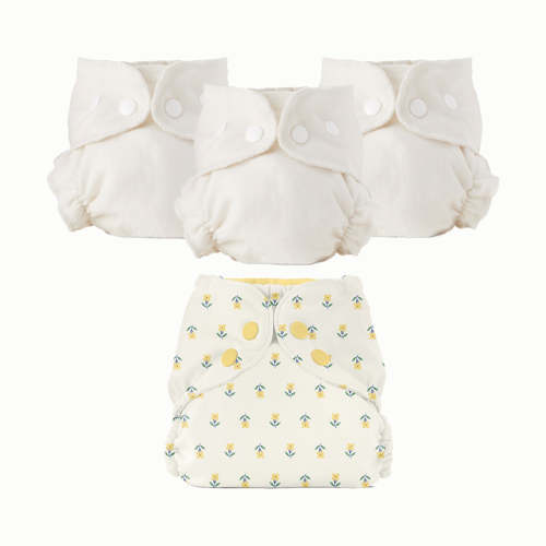 Organic Cloth Diaper Bundle Starter – Esembly