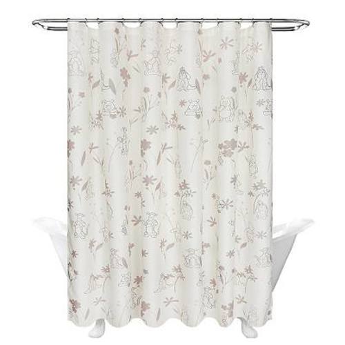Disney's Winnie the Pooh Floral Shower Curtain by The Big One®