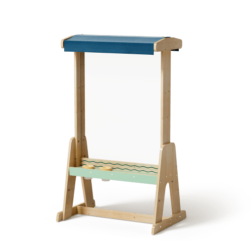 Topbright Outdoor Easel for Kids | Wooden Outdoor Art Easel
