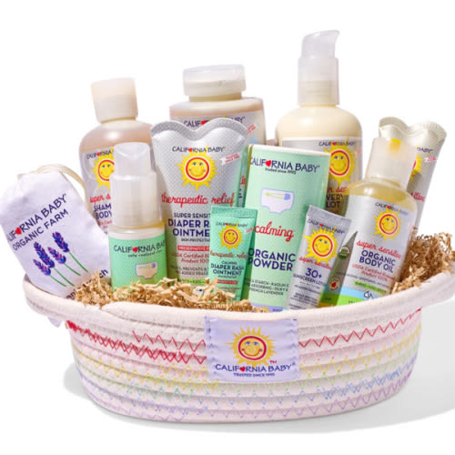 Bathing Welcome Baby Gift Basket