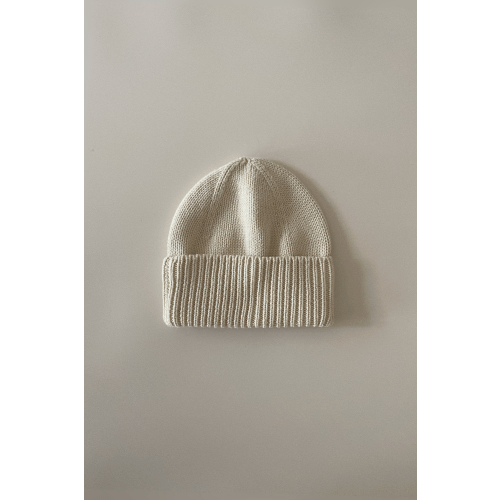 Cotton Knit Baby Beanie. Cotton