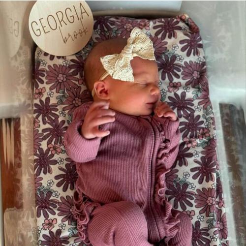 Ivory Lace Bow Headband