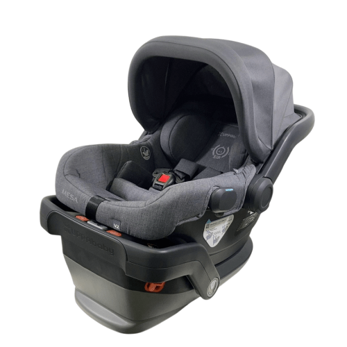 UPPAbaby MESA V2 Infant Car Seat, 2024, Greyson (Charcoal Melange)