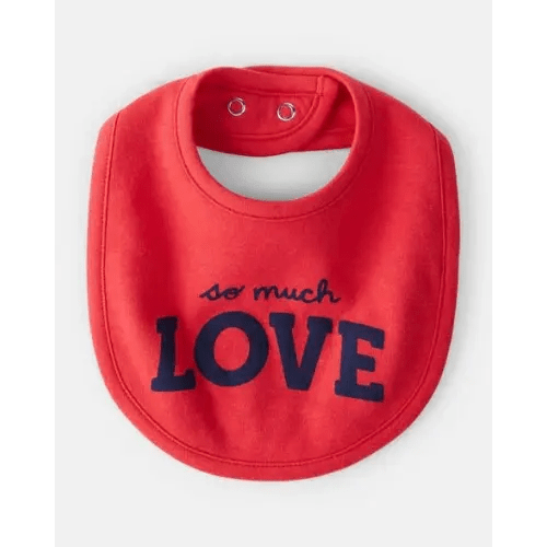 Baby Valentine's Day So Much Love Bib - Red | Carter's