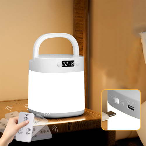 (Remote Control)Baby Night Light, Nursery Night Lamp for Breastfeeding, Soft BPA Free Silicone Touch Night Lamp, Eye Caring, Easy Flip Design, Stepless Dimming, 1-Pack