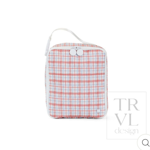 Lunch Box - Classic Plaid Red