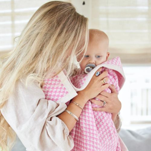 All My Heart Bubblegum Mini Blanket