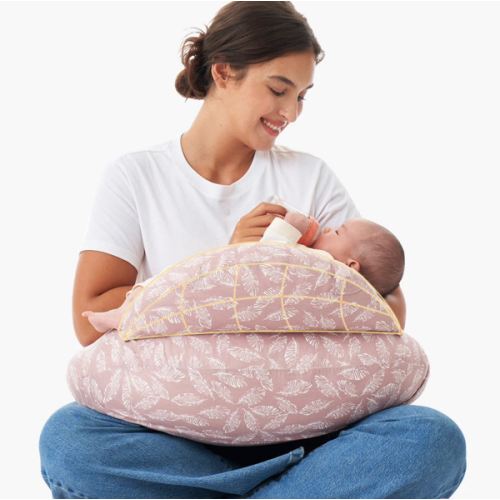 Adjustable Nursing Pillow in Classic Grey – Momcozy