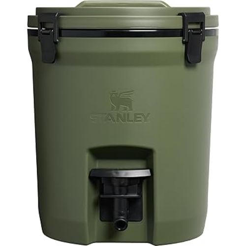 STANLEY Adventure 2 Gallon Fast Flow Water Jug, Ice Water Dispenser, Insulated Beverage Cooler with Easy Pour Spigot and Latched Foam Lid