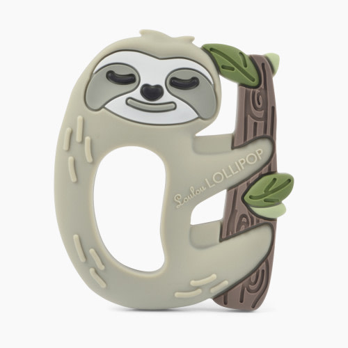 Loulou Lollipop Silicone Teether - Sloth
