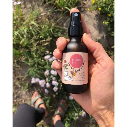 Good Clean Fun Organic Hand Sanitizer by Moon Bath | Made, Modern Handmade