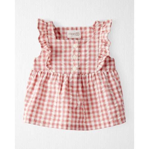 Baby Gingham Top Made With Organic Cotton - Little Planet | Carter's