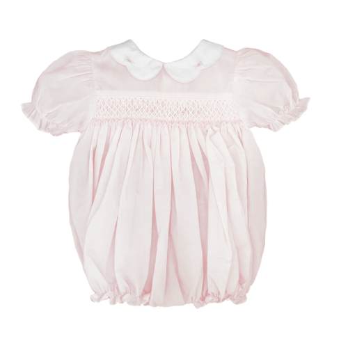 Hand Embroidered Smocked Bubble
