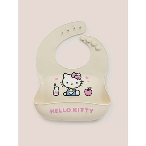 Hello Kitty Silicone Bib | JuJuBe