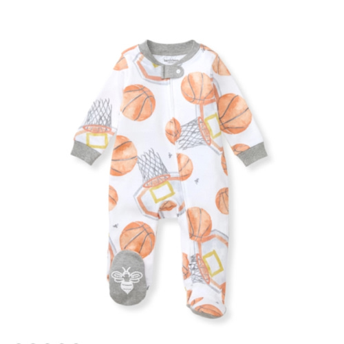 Burt’s Bees Basketball Organic Baby Sleeper