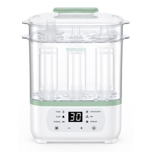 8-in-1 Baby Bottle Steam Sterilizer - White - No Size