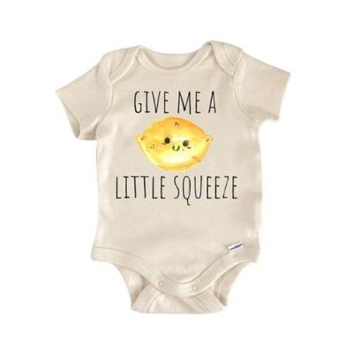 Main Squeeze Lemon Fruit - Baby Boy Girl Clothes Infant Onesie® Funny Cute Newborn GS1