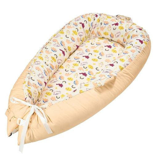 Baby Lounger for Newborn, Baby Lounger Covers & Soft Baby Nest Cover Babies Essentials Gifts,Dock A Tot Portable Infant Lounger