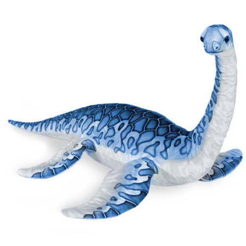 Real Planet™ Blue Plesiosaurus Realistic Plush Stuffed Animal