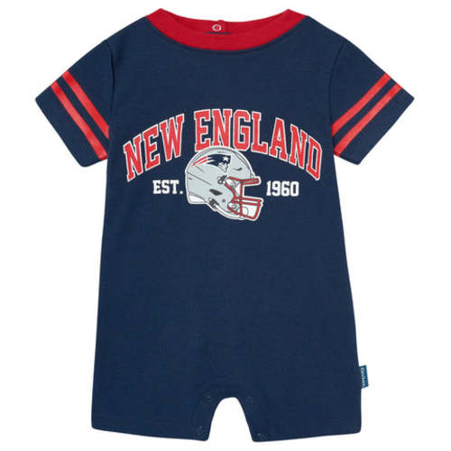 Baby Boys New England Patriots Romper