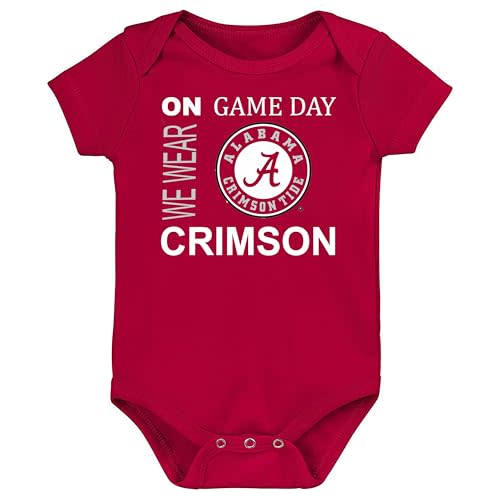 Future Tailgater Alabama Crimson Tide On Game Day Baby Bodysuit