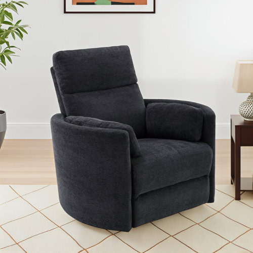 Jelissa 40" Wide Swivel Glider Power Recliner