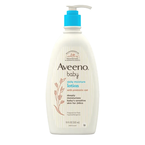 Baby Daily Moisture Fragrance-Free Lotion | Aveeno®
