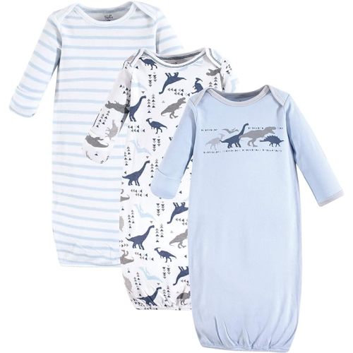 Touched by Nature Unisex Baby Organic Cotton Gowns