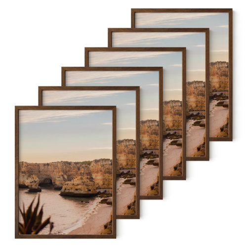 Haus and Hues Wood Picture Frame - Set of 6 & Reviews | Wayfair