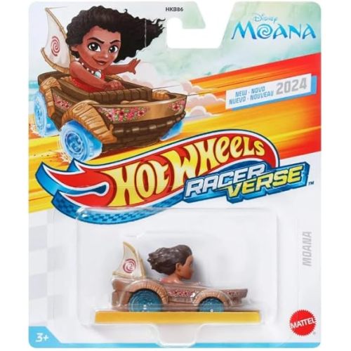 Hot Wheels Racer Verse Moana, Die Cast Car