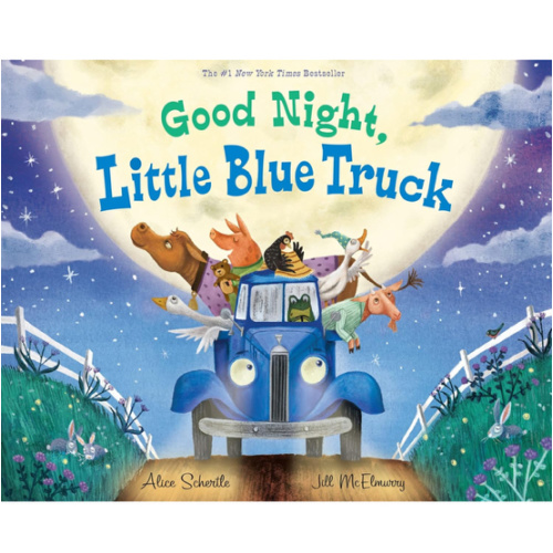 Good Night, Little Blue Truck: A Heartwarming Bedtime Story about Trucks, Farm Animals, and Friendship, For Kids (Ages 4-8)