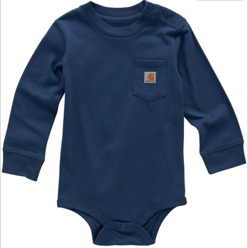 Boys' Long Sleeve Pocket Bodysuit (Baby) | Kids' Fall Layering Essentials | Carhartt