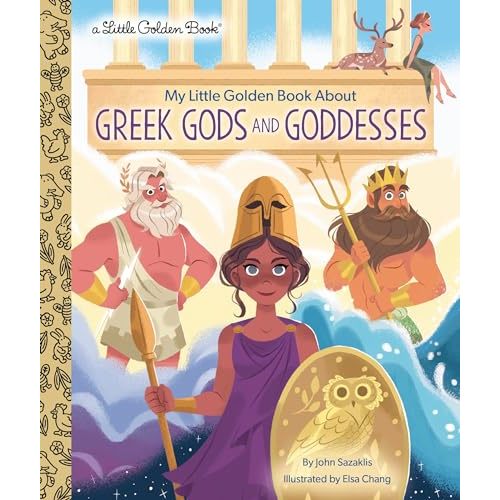 My Little Golden Book About Greek Gods and Goddesses