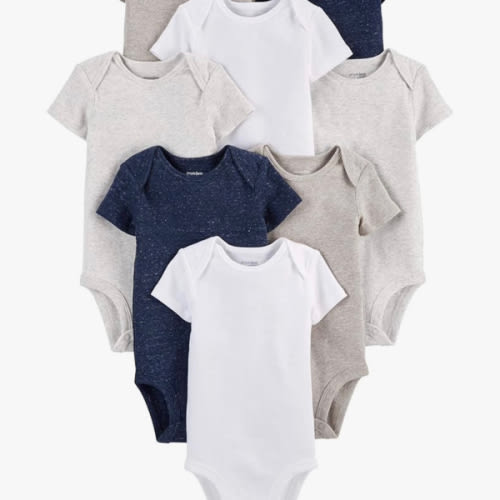Simple Joys by Carter's Unisex-Baby 8-Pack Short-Sleeve Bodysuit
