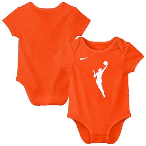 WNBA Nike Youth Essential Logo Bodysuit - Orange