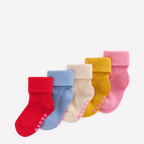 Baby 5-pack Socks-Multi | Boden USA