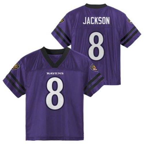 NFL Baltimore Ravens Toddler Boys' Lamar Jackson Short Sleeve Jersey - 2T