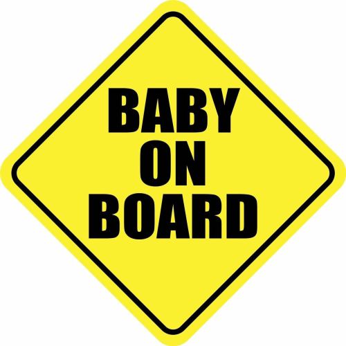 Baby On Board Sticker Decal Sign Made In Usa Bob1