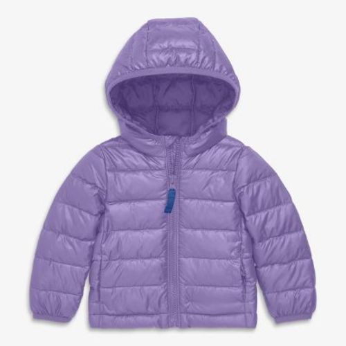 Primary Baby Lightweight Puffer Jacket in Iris Size 6-12 Months