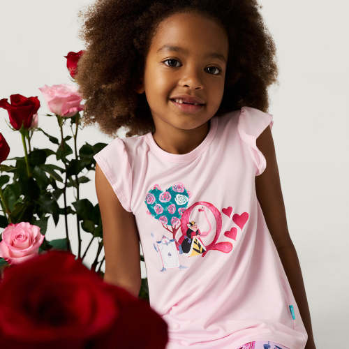 Disney Her Royal Majesty Ruffled Graphic Tee