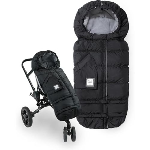 7AM Enfant Blanket 212 Evolution, Universal Adjustable Footmuff, 6M-4T