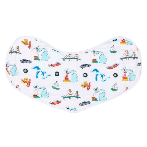 Michigan Baby Burp and Bib