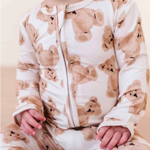 Bear Hugs Footie - Bums & Roses