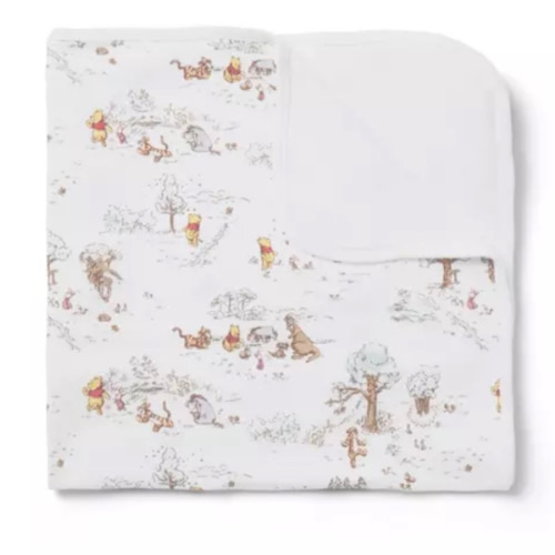 Baby Jet Ivory Toile Disney Winnie The Pooh Toile Baby Blanket by Janie and Jack