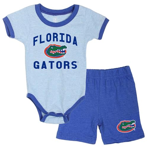 Wes and Willy NCAA Infant Bodysuit and Short Set,